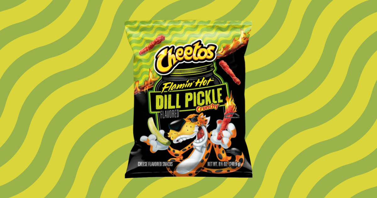 Where to get Flamin’ Hot Dill Pickle Cheetos in Alice