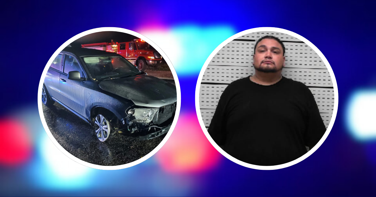 Three-county pursuit ends with arrest of convicted felon